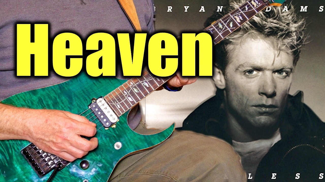Bryan Adams - HEAVEN (Guitar Cover) #music
