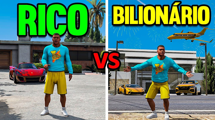 CASA DE BILIONÁRIO VS CASA DE RICO no GTA 5!!!