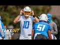Takeout: Justin Herbert's Welcome to the NFL Moment | LA Chargers