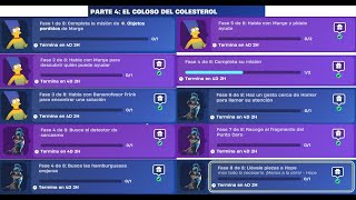 Misión De Historia 4 El Coloso Del Colesterol De Fortnite Capítulo 6 Temporada 6
