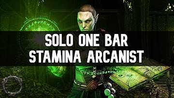 ESO - Solo One Bar Arcanist Build Guide! | Update 48