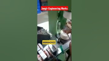 Automatic Coil Final Shaping Machine #jangirengineeringworks #makeinindia #coilshapingmachine