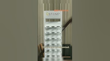 Different sizes can be customized #displaystand #tile #stone