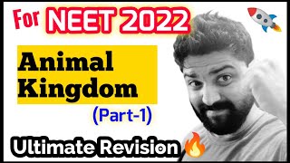 CRASH COURSE : Neet 2021 | 5# Animal Kingdom (part-1) | Free Handwritten Notes • KV eDUCATION