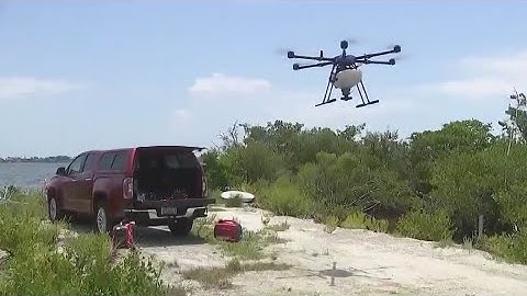 Drones being used to combat mosquitoes