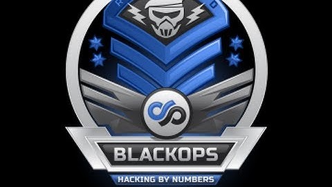 Hacking by Numbers Reloaded - Black Ops
