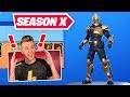 *NEW* SEASON X BATTLEPASS In Fortnite (GOLD KNIGHT?!?)