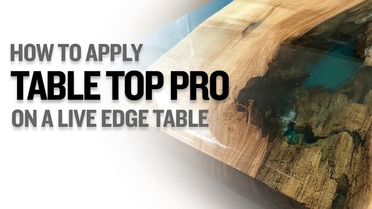 Table Top Pro Epoxy, Epoxy Resin Table