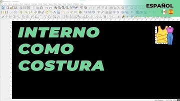 Español - Internal to Seam | TUKAdesign Video Help | CAD Pattern Making Software | Spanish