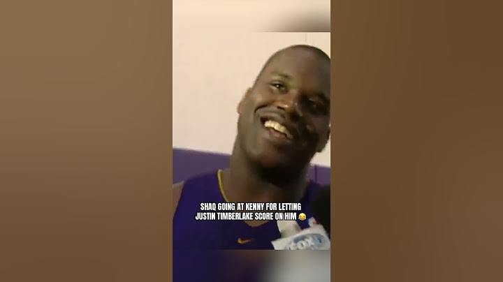 Shaq didn't have to do Kenny like that 😭