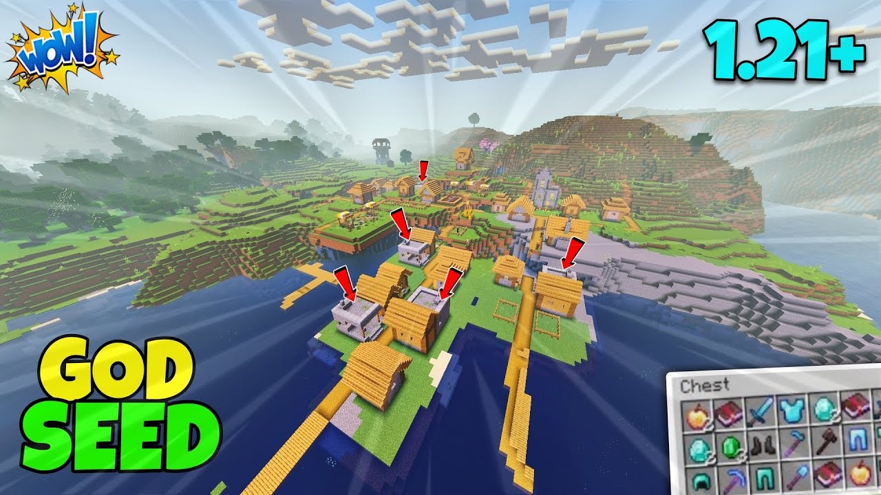 God Seed 🔥 For Minecraft 1.21 Bedrock And Pocket Edition | Seed ...