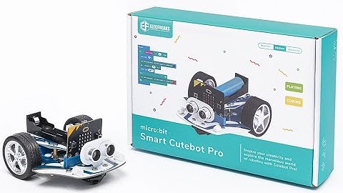 Elecfreaks Cutebot Pro Automatic Lights Tutorial
