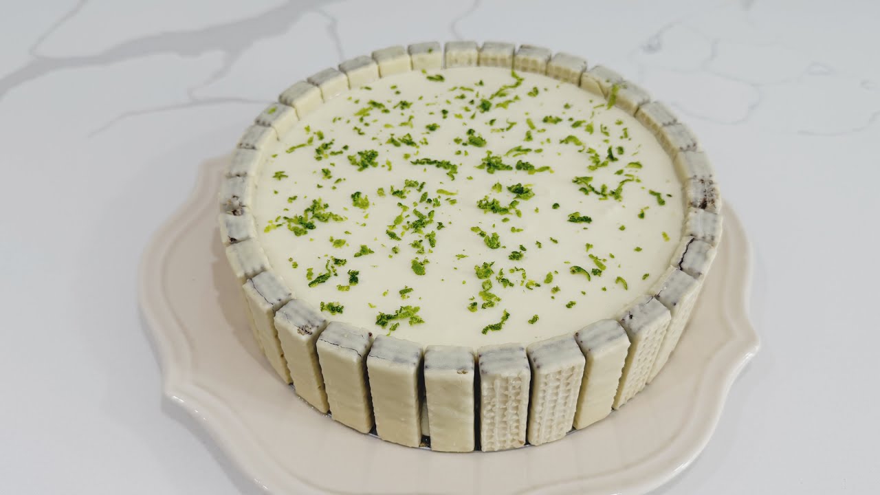 A MELHOR TORTA DE LIMÃO COM BIS / SUPER FÁCIL DE FAZER