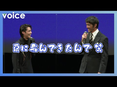 阿部寛、ポケットの中にクワガタ