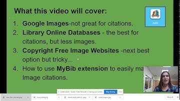 Finding Images & Creating Citations: MyBib #2