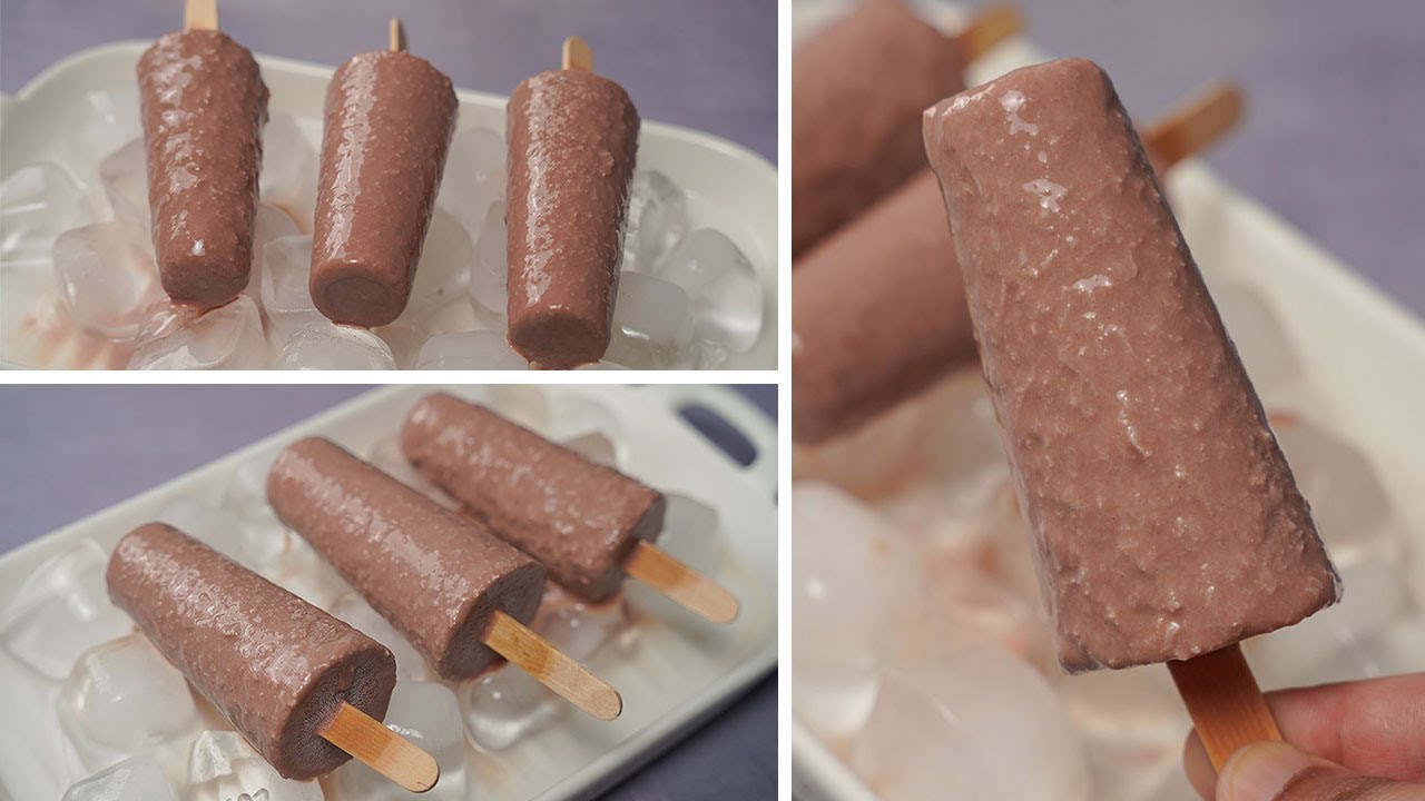 3 Ingredient Chocolate Kulfi Recipe | Easy Kulfi Ice Cream Recipe | Yummy - YouTube