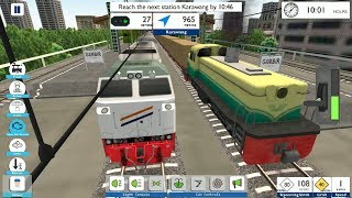 Indonesian Train Simulator - #1 New BB300 Engine | Train Games 3D - Android IOS GamePlay FHD screenshot 1
