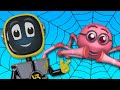 Itsy bitsy spider song  many more nursery rhymes  kids songs  robogenie