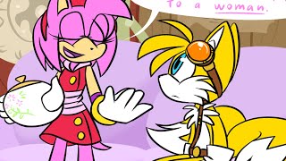 Amy&#39;s Advice  ~ Sonic Boom Comic Dub ~ Tails Crush Episode