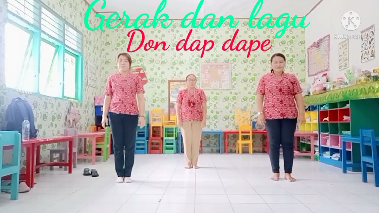 Gerak dan lagu Don dap dape TK Kusuma 2 Denpasar
