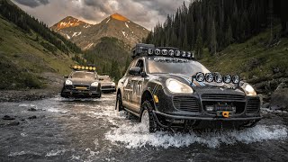 Porsche Conquers Jeep Trail  Cinnamon Pass Colorado