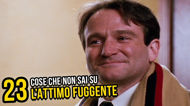 23 COSE che NON SAI su L'ATTIMO FUGGENTE | Curiosità