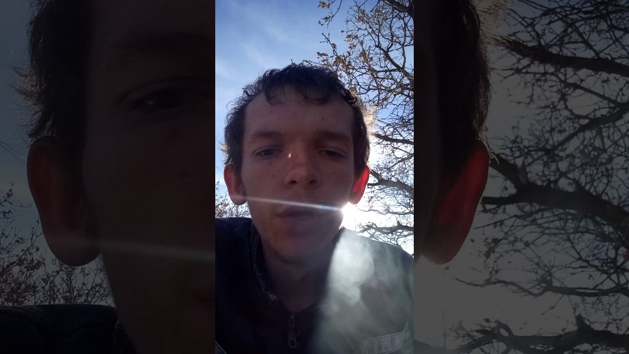 Smoke sesh outside the Ymca