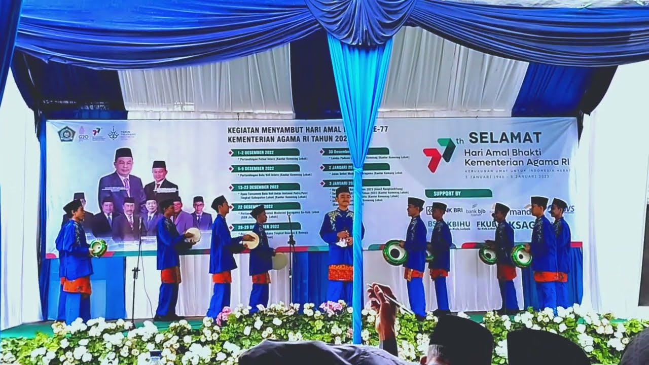 JUARA 1 FESTIVAL QASIDAH REBANA KLASIK || HAB KEMENAG KAB. LEBAK || RAUDHATUL FALAH