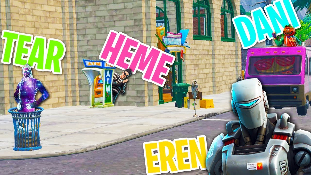 NASCONDINO A PINNACOLI PENDENTI - Fortnite Battle Royale ITA w/ Dani Tear Heme