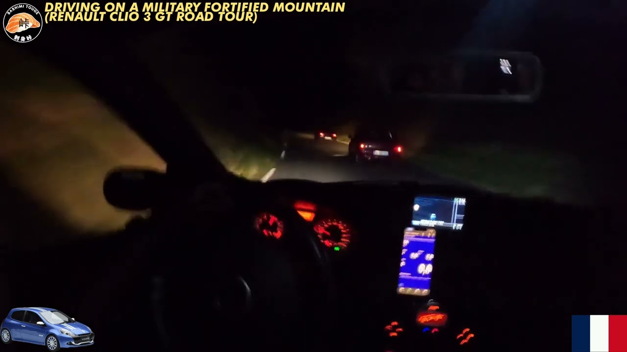 France Tōge Scene Ep.17: Renault Clio 3 GT - Military Fortified Mountain