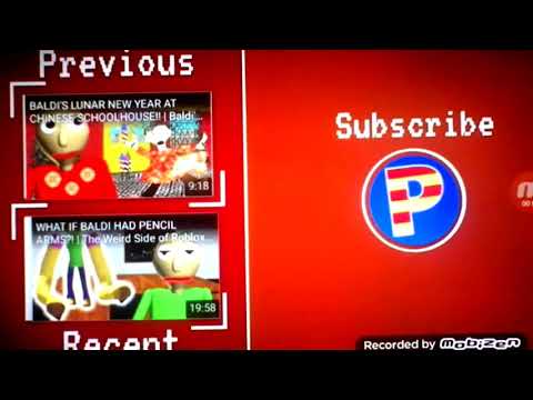 Pghlfilms Outro 2 0 Youtube - what if baldi had pencil arms the weird side of roblox