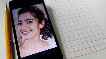 How to make perfect Grid for perfect Outline in A4 Size paper | Beginners this video for you |