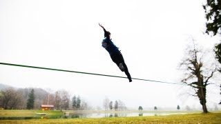 ★ Slackline trick: 360 to stand by Slackline-Tools ★