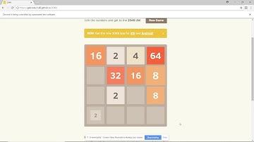 2048 Game auto play using Selenium and alpha-beta algorithm
