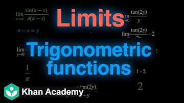 Limit of trigonometric functions | Limits and derivatives | Grade 11 | Math | Khan Academy