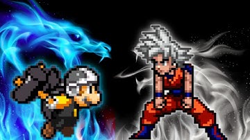 Mario Hammer(New) VS Goku DBS 3.5 in Jump Force Mugen