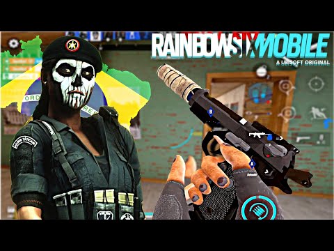 🔥I played as a skull in Ranked and destroyed it! Rainbow Six Mobile!