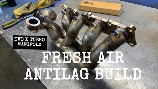 Fresh air ANTI-LAG manifold build!!!