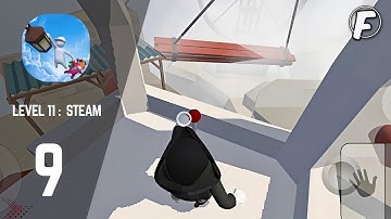 Human Fall Flat Mobile - Gameplay Walkthrough Part 9 - Level 11:  Steam (iOS, Android)