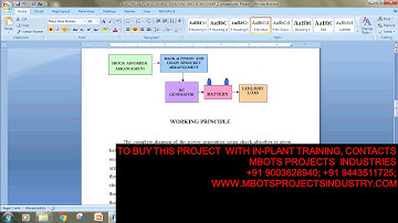 DESIGN AND FABRICATION OF ELECTRICAL POWER GENERATION USING SHOCK ABSORBER  MECHANICAL PROJECT
