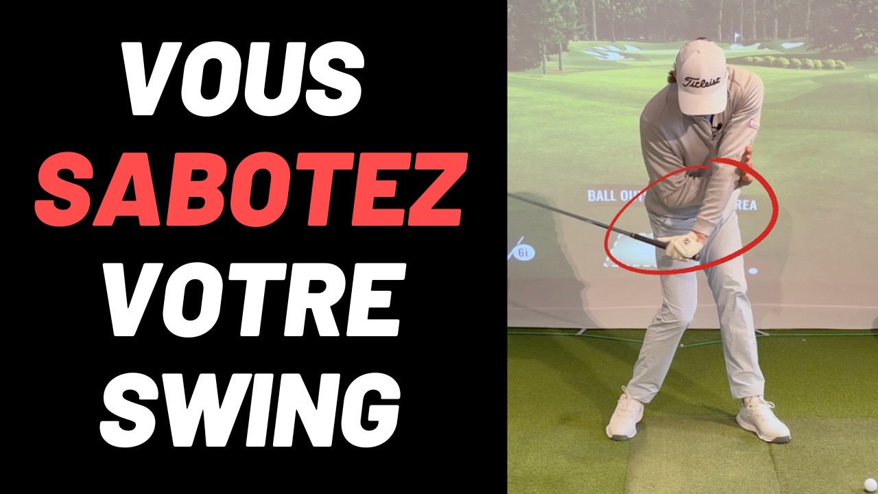Arrêtez d'ouvrir les hanches ! (Erreur au downswing de golf)