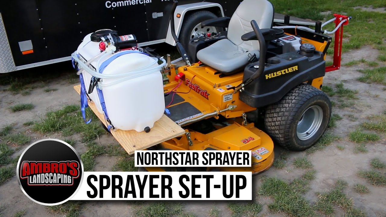 Our Sprayer Set Up Spray Tank Mounted