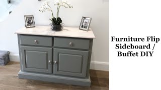 FURNITURE FLIP! Sideboard/Buffet DIY