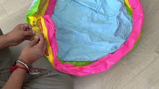 How to inflate an Intex pool for kids