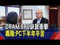 DRAM.CPU缺貨衝擊!義隆電:PC下半年成長放緩辛苦 傳攜手大立光布局矽光子｜非凡財經新聞｜20260805