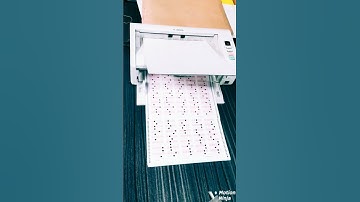 Automatic #OMR sheet scaning | #neetomr #opticalmarkreader #fullspeed🔥