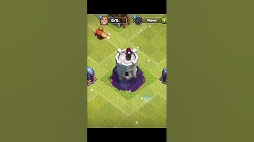 Upgrading Wizard Tower from Level 1 to Max Level in Clash of Clans #shorts #coc #viral