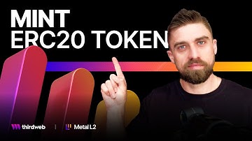 Minting your ERC20 token with thirdweb on Metal L2