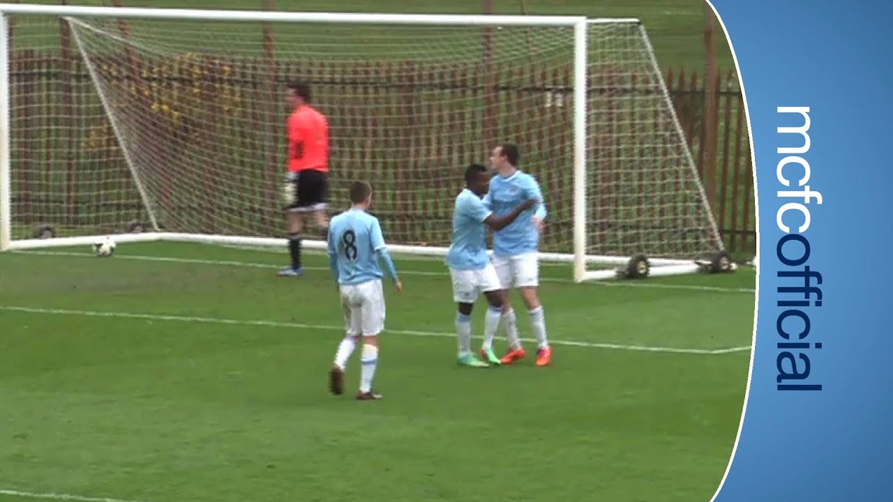 manchester university BRYAN'S BRILLIANT STRIKE | City U18 3-0 West Ham United