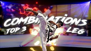 Best Kumite Leg Techniques ( Top 3 ) #jka #karate